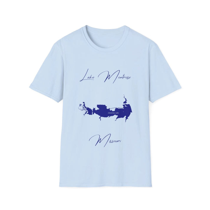 Missouri  Lake  Montrose  T-shirt  front  position  view  from  front  light  blue.webp