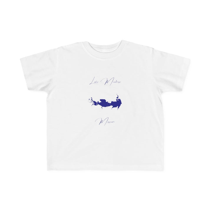 Missouri  Lake  Montrose  Toddler  T-shirt  front  position  view  from  front  white.webp