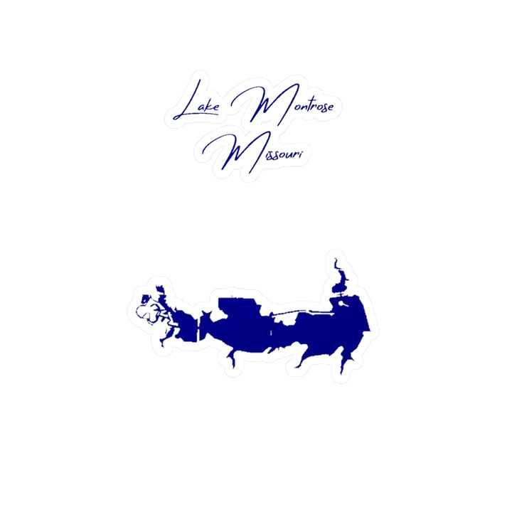 Missouri  Lake  Montrose  Vinyl  Decal  other  position  view  from  front  4  x  6.webp