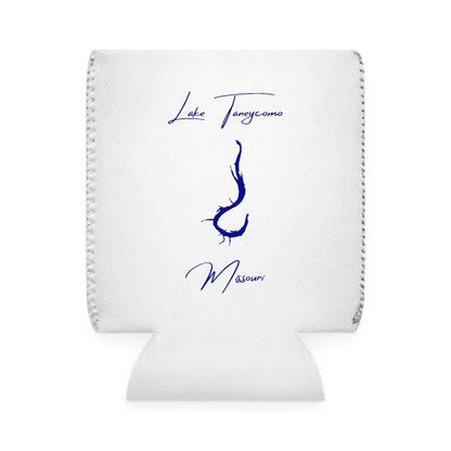 Missouri  Lake  Taneycomo  Can  Koozie  front  position  view  from  front-1  white.webp