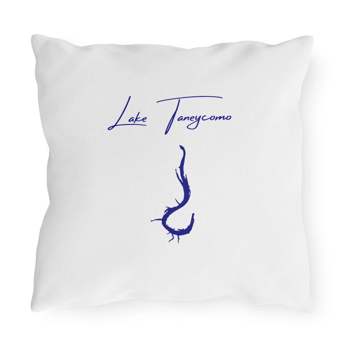 Missouri  Lake  Taneycomo  Outdoor  Pillow  back  position  view  from  back  16  x  16.webp