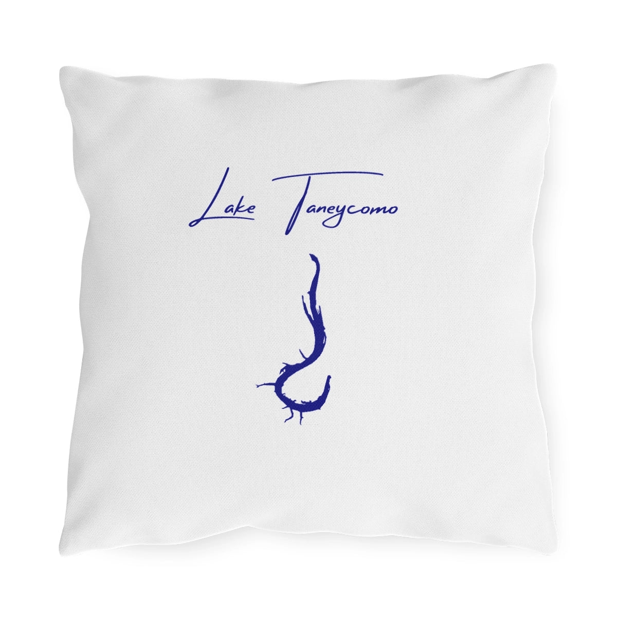 Missouri  Lake  Taneycomo  Outdoor  Pillow  front  position  view  from  front  16  x  16.webp