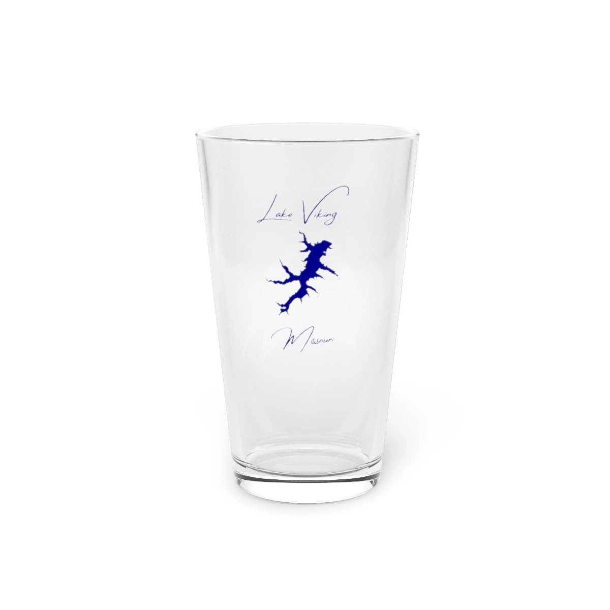 Missouri  Lake  Viking  16oz  Pint  Glass  front  position  view  from  front  16oz.webp