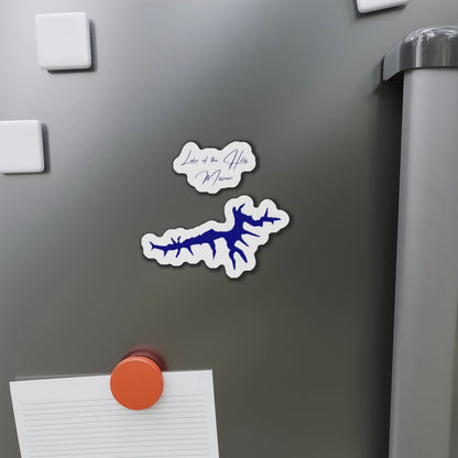 Missouri  Lake  of  the  Hills  Die  Cut  Magnet  front  position  view  from  context-1  4  x  4.webp