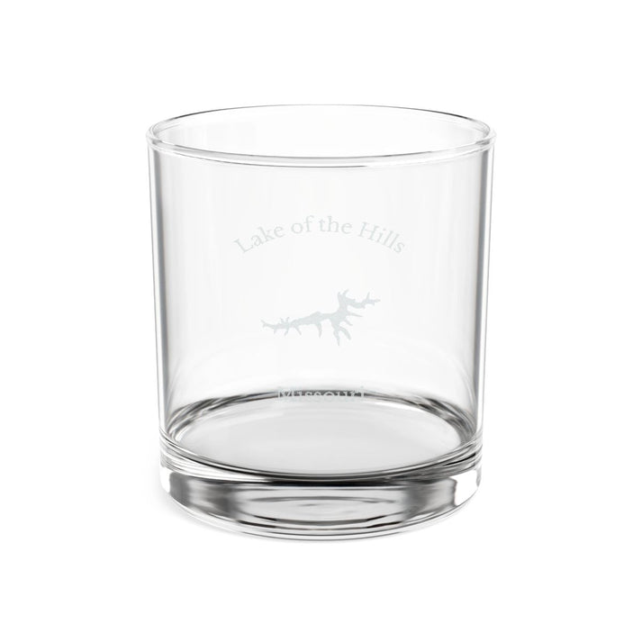Missouri  Lake  of  the  Hills  Engraved  Whiskey  Glass  other  position  view  from  front  10.5oz.webp