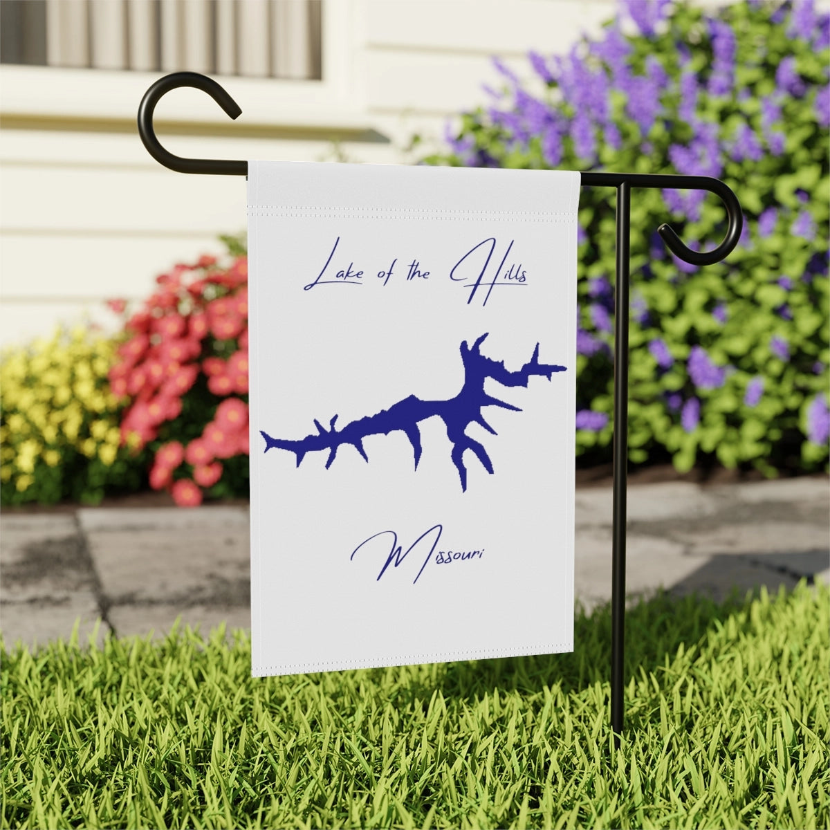 Missouri  Lake  of  the  Hills  Garden  Banner  other  position  view  from  context-2  12''  x  18''.webp