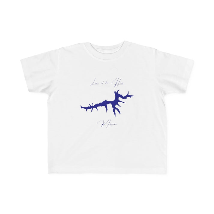 Missouri  Lake  of  the  Hills  Toddler  T-shirt  front  position  view  from  front  white.webp