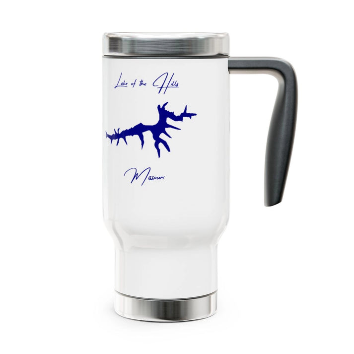 Missouri  Lake  of  the  Hills  Travel  Mug  other  position  view  from  right  14oz.webp