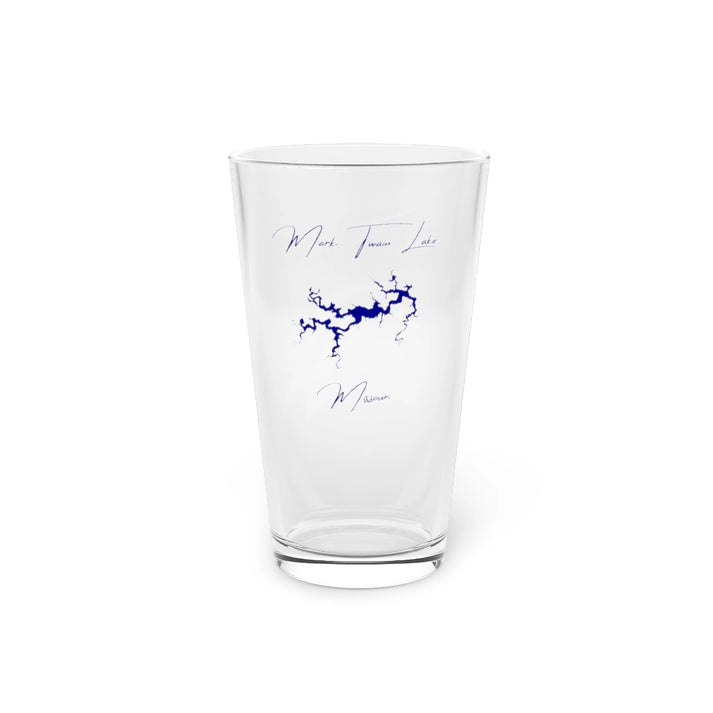 Missouri  Mark  Twain  Lake  16oz  Pint  Glass  front  position  view  from  front  16oz.webp