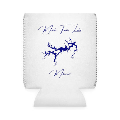 Missouri  Mark  Twain  Lake  Can  Koozie  front  position  view  from  front-1  white.webp