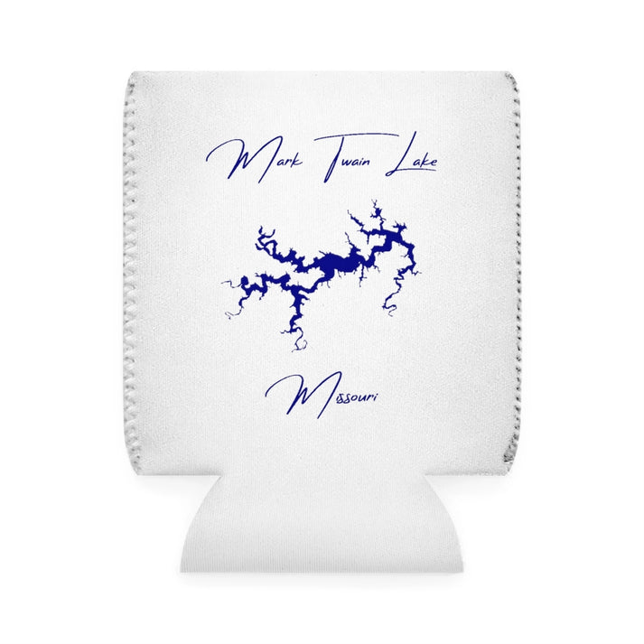 Missouri  Mark  Twain  Lake  Can  Koozie  front  position  view  from  front-1  white.webp