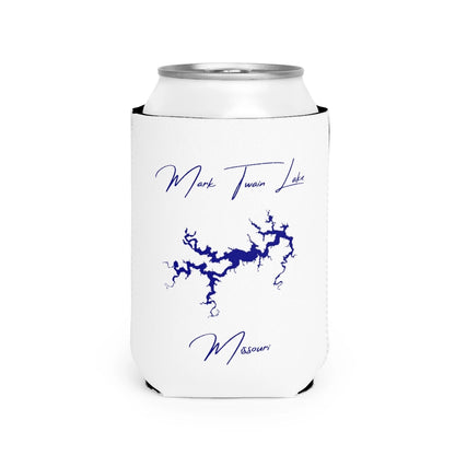 Missouri  Mark  Twain  Lake  Can  Koozie  front  position  view  from  front-2  white.webp