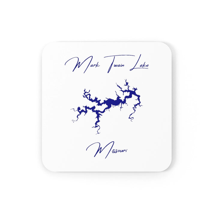 Missouri  Mark  Twain  Lake  Coaster  Set  front  position  view  from  front  3.75  x  3.75.webp