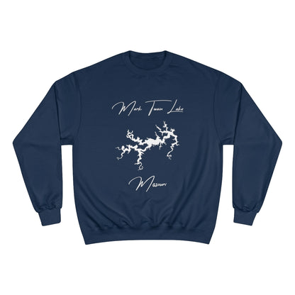 Missouri  Mark  Twain  Lake  Sweatshirt  front  position  view  from  front  navy.webp