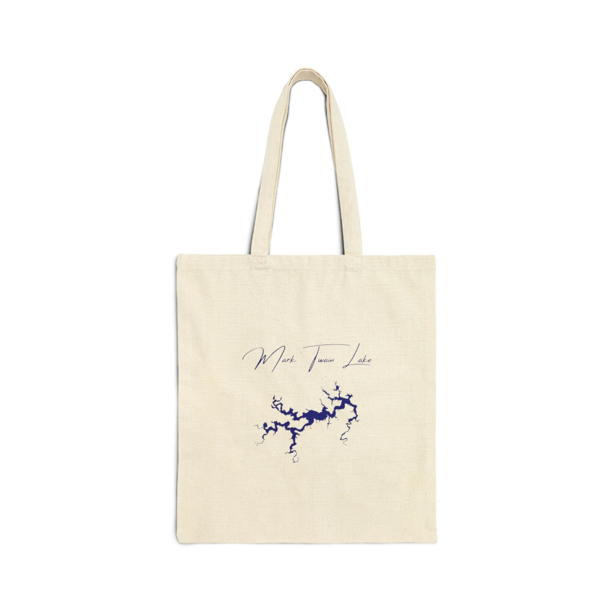 Missouri  Mark  Twain  Lake  Tote  Bag  front  position  view  from  front  15  x  16.webp