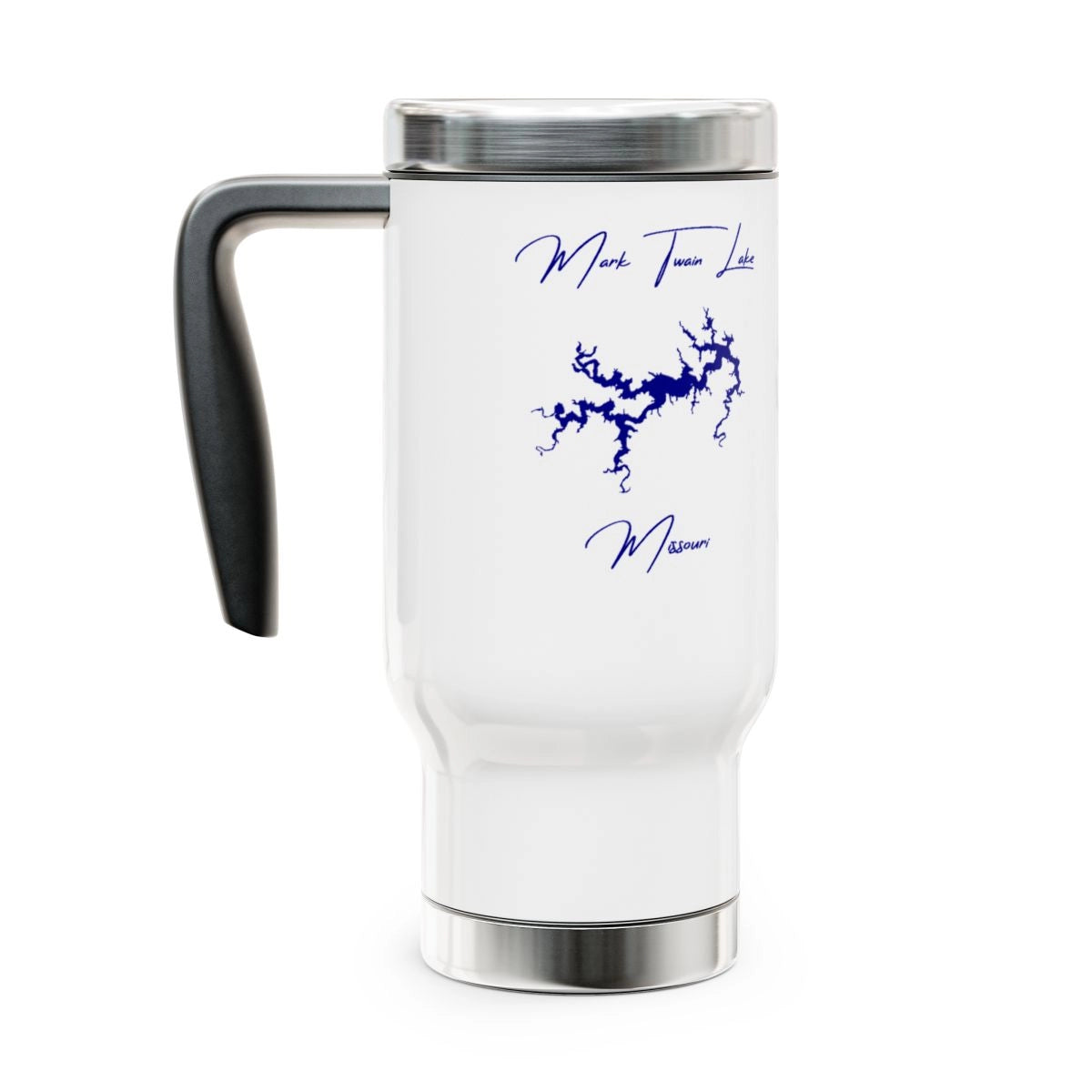 Missouri  Mark  Twain  Lake  Travel  Mug  other  position  view  from  left  14oz.webp