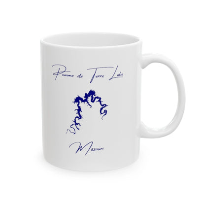 Missouri  Pomme  de  Terre  Lake  Ceramic  Mug  other  position  view  from  right  11oz.webp
