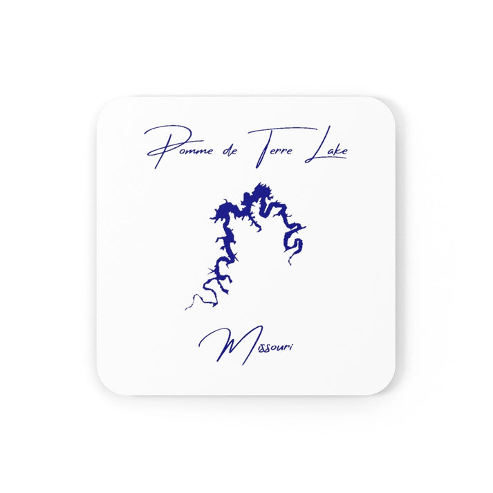Missouri  Pomme  de  Terre  Lake  Coaster  Set  front  position  view  from  front  3.75  x  3.75.webp