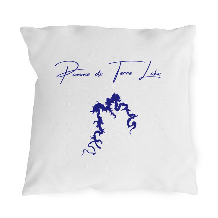 Missouri  Pomme  de  Terre  Lake  Outdoor  Pillow  front  position  view  from  front  18  x  18.webp