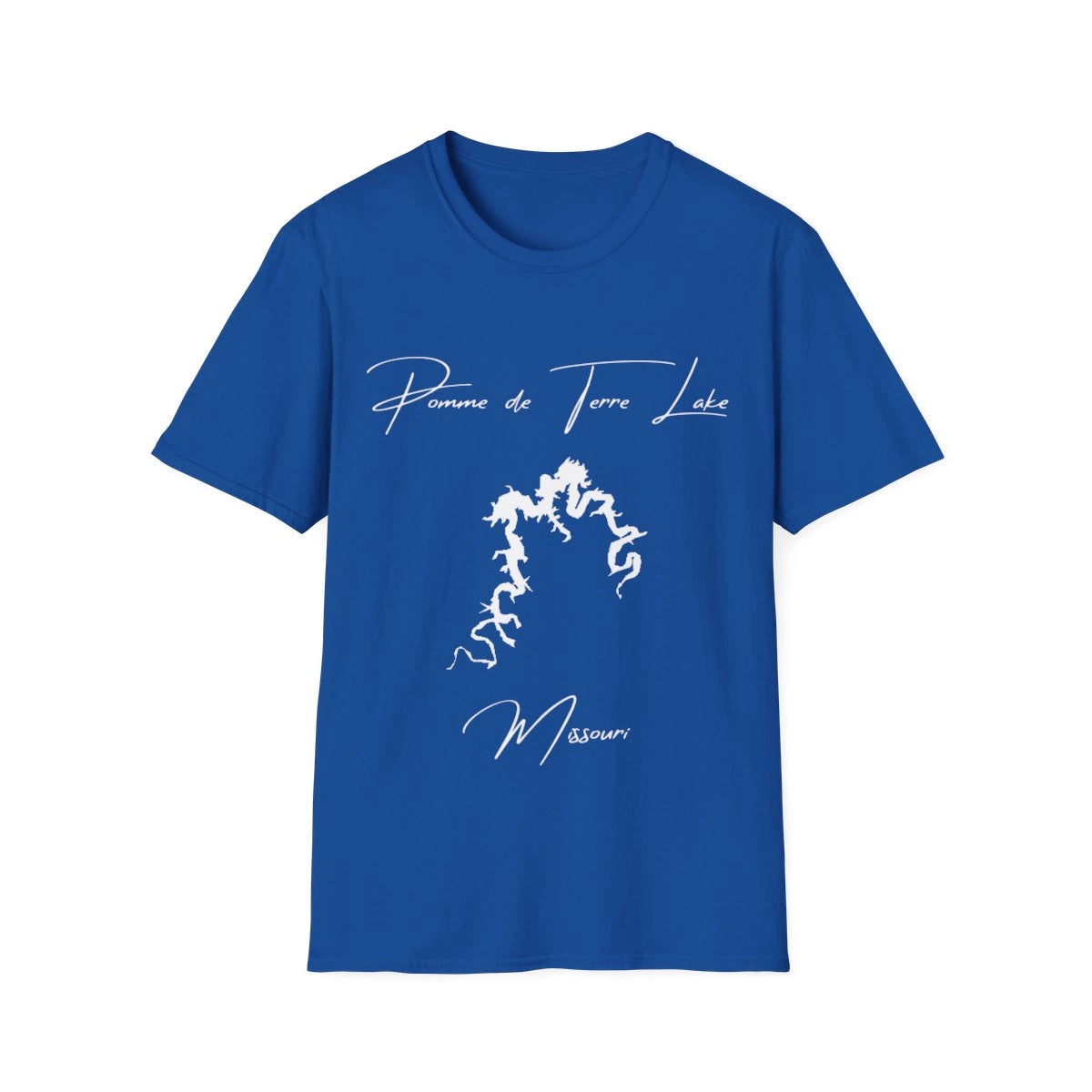 Missouri  Pomme  de  Terre  Lake  T-shirt  front  position  view  from  front  royal.webp
