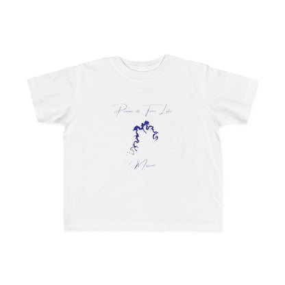 Missouri  Pomme  de  Terre  Lake  Toddler  T-shirt  front  position  view  from  front  white.webp