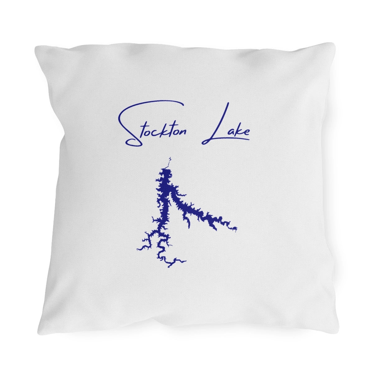 Missouri  Stockton  Lake  Outdoor  Pillow  front  position  view  from  front  18  x  18.webp