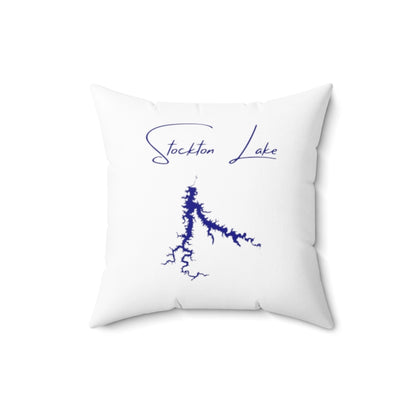 Missouri  Stockton  Lake  Pillow  front  position  view  from  back  16  x  16.webp