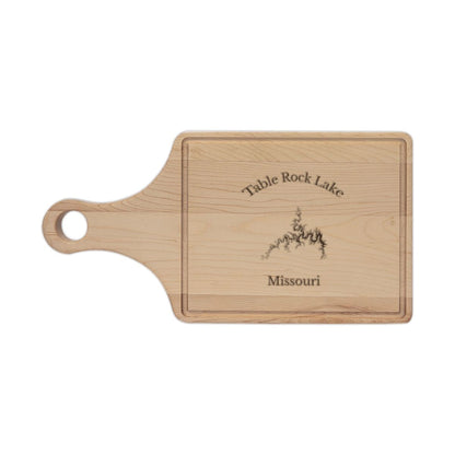 Missouri  Table  Rock  Lake  Engraved  Cutting  Board  front  position  view  from  front  maple.webp
