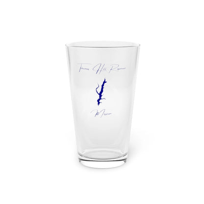 Missouri  Thomas  Hill  Reservoir  16oz  Pint  Glass  front  position  view  from  front  16oz.webp