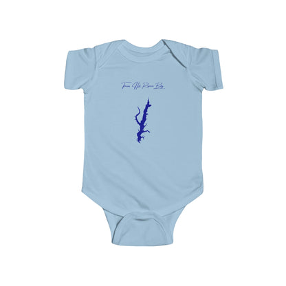 Missouri  Thomas  Hill  Reservoir  Onesie  front  position  view  from  front  light  blue.webp