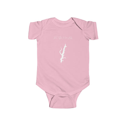 Missouri  Thomas  Hill  Reservoir  Onesie  front  position  view  from  front  pink.webp