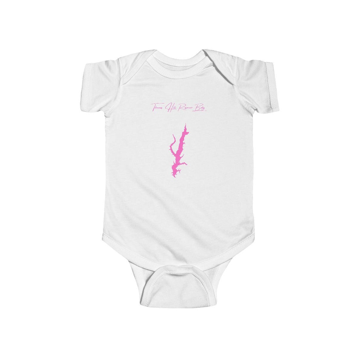 Missouri  Thomas  Hill  Reservoir  Onesie  front  position  view  from  front  white.webp