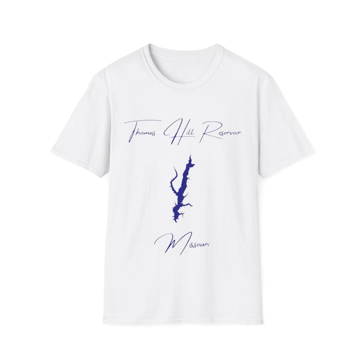 Missouri  Thomas  Hill  Reservoir  T-shirt  front  position  view  from  front  white.webp