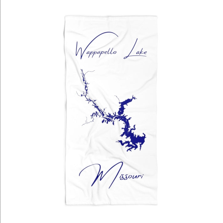 Missouri  Wappapello  Lake  Beach  Towel  front  position  view  from  front  36  x  72.webp