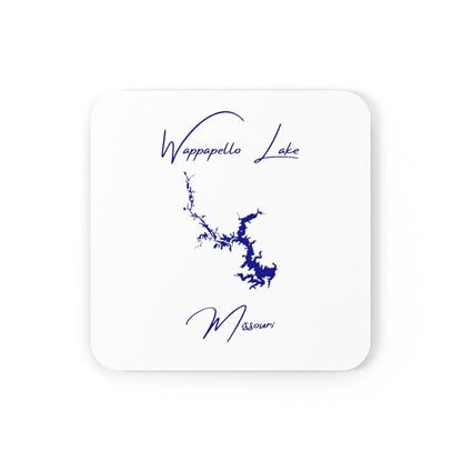 Missouri  Wappapello  Lake  Coaster  Set  front  position  view  from  front  3.75  x  3.75.webp