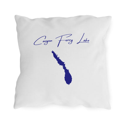 Montana  Canyon  Ferry  Lake  Outdoor  Pillow  back  position  view  from  back  18  x  18.webp