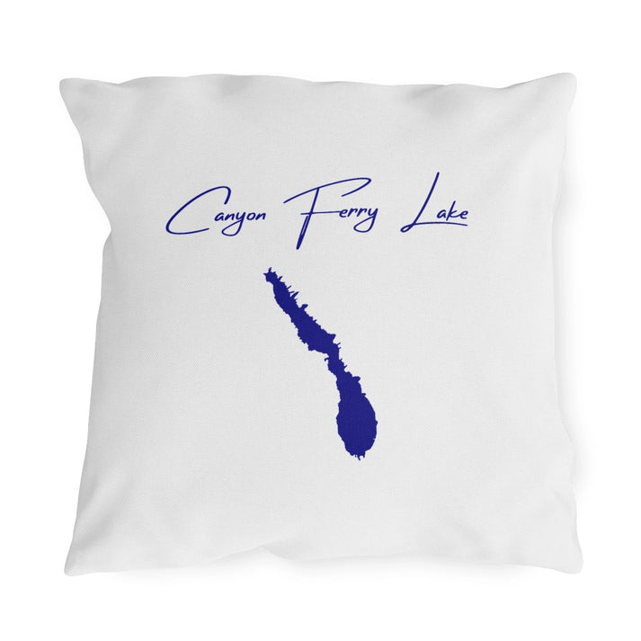 Montana  Canyon  Ferry  Lake  Outdoor  Pillow  front  position  view  from  front  18  x  18.webp