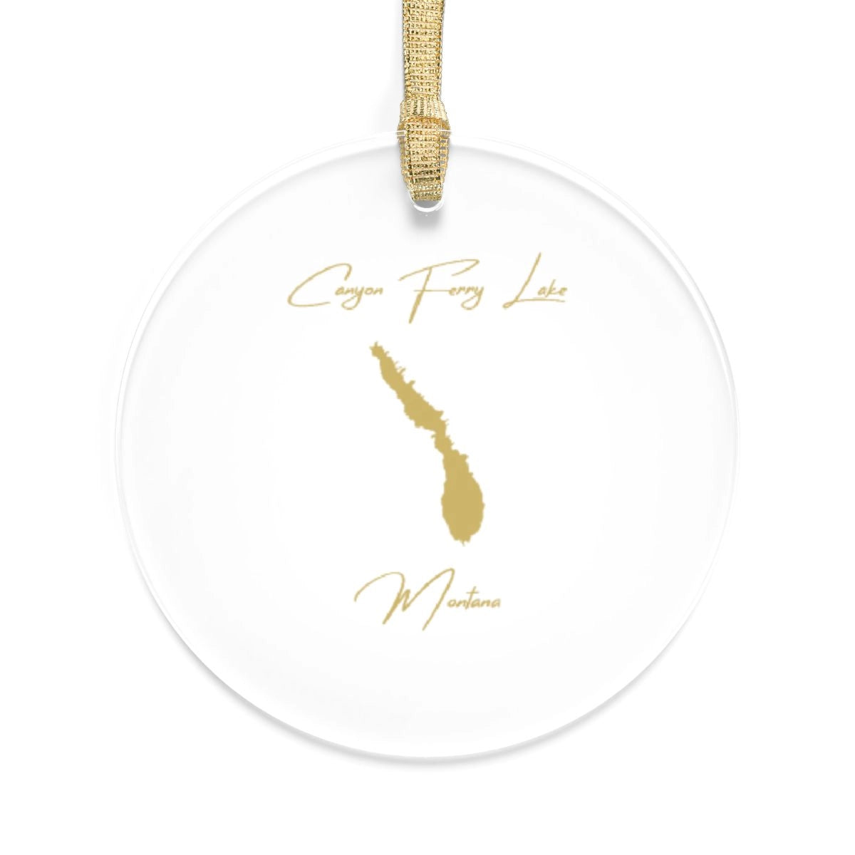 Montana  Canyon  Ferry  Lake  Tree  Ornament  other  position  view  from  front  round.webp