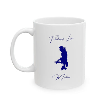 Montana  Flathead  Lake  Ceramic  Mug  other  position  view  from  left  11oz.webp