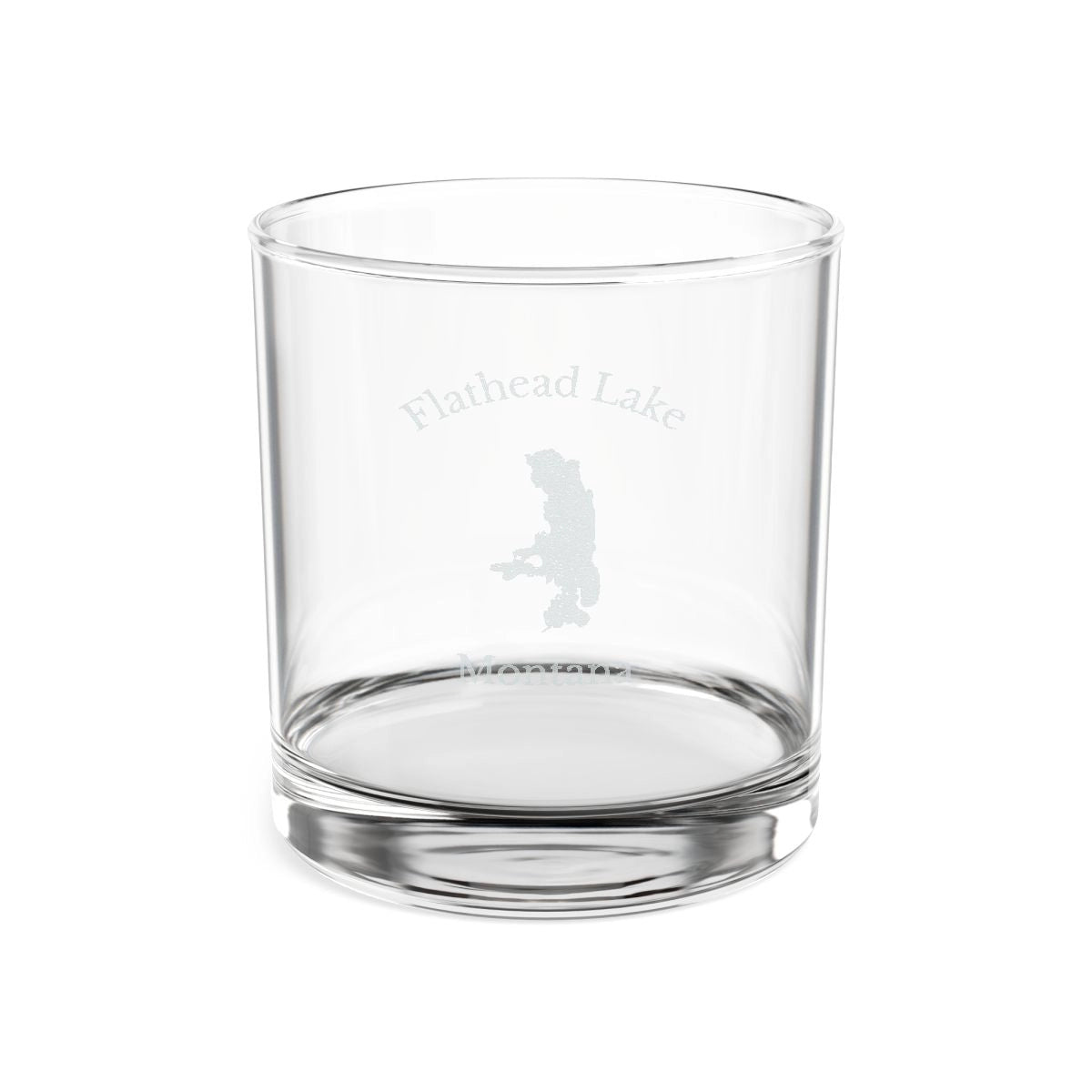 Montana  Flathead  Lake  Engraved  Whiskey  Glass  other  position  view  from  front  10.5oz.webp