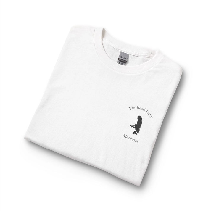 Montana  Flathead  Lake  Long  Sleeve  Fishing  T-shirt  other  position  view  from  folded  white.webp