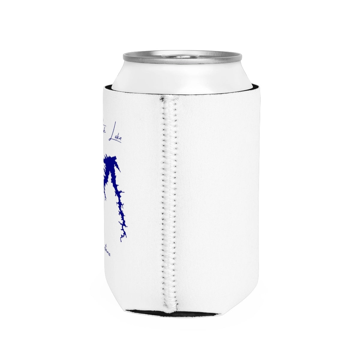 Montana  Fort  Peck  Lake  Can  Koozie  all  position  view  from  right  white.webp