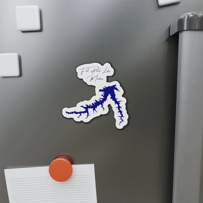 Montana  Fort  Peck  Lake  Die  Cut  Magnet  front  position  view  from  context-1  4  x  4.webp