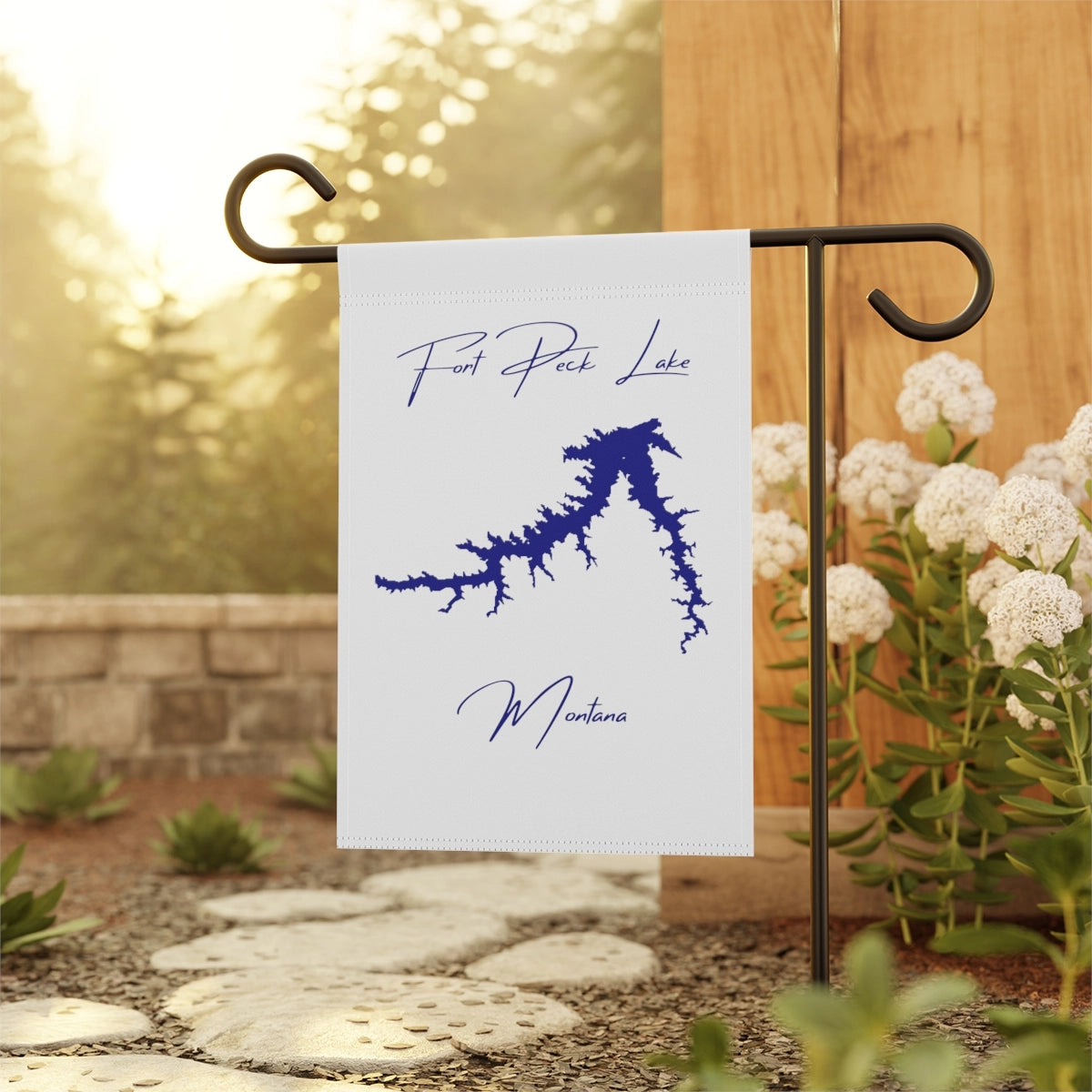 Montana  Fort  Peck  Lake  Garden  Banner  other  position  view  from  context-1  12''  x  18''.webp