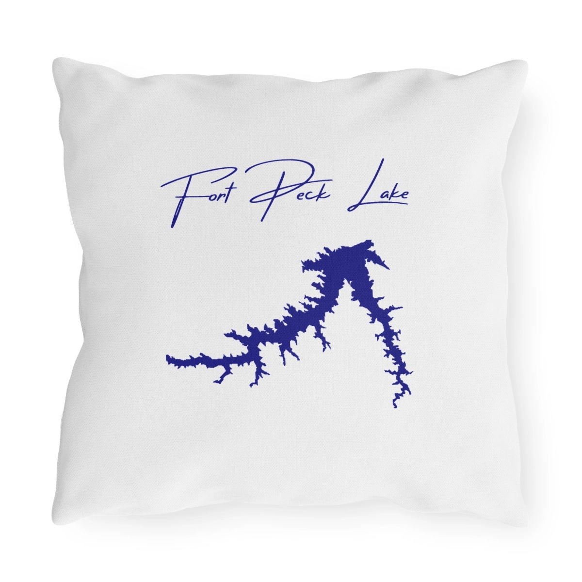 Montana  Fort  Peck  Lake  Outdoor  Pillow  back  position  view  from  back  16  x  16.webp