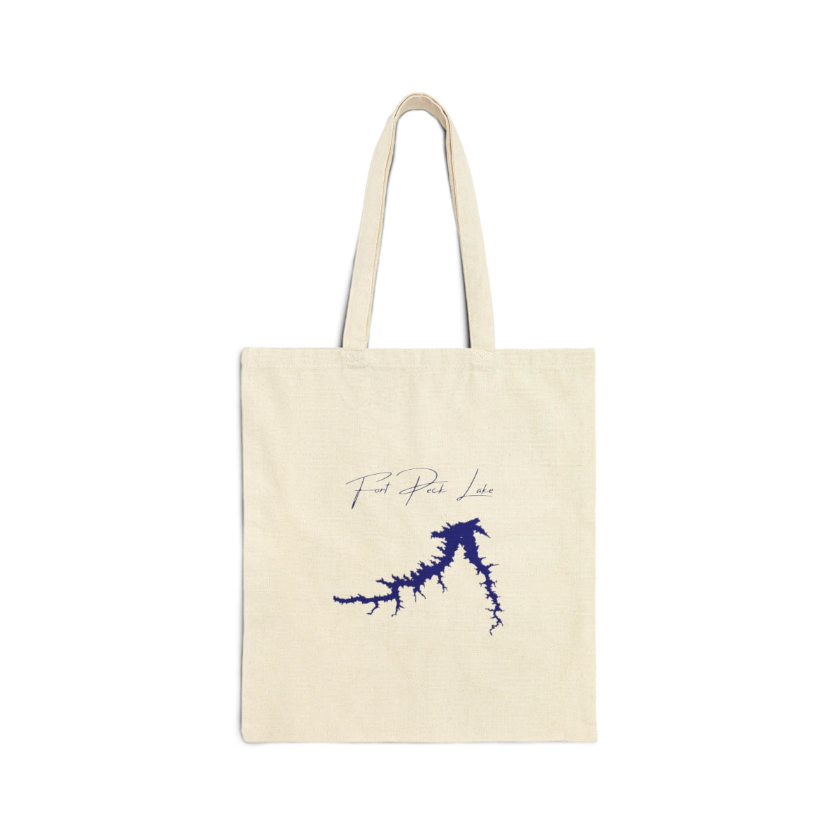 Montana  Fort  Peck  Lake  Tote  Bag  back  position  view  from  back  15  x  16.webp