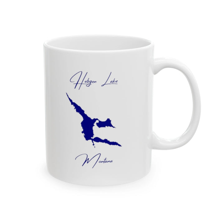 Montana  Hebgen  Lake  Ceramic  Mug  other  position  view  from  right  11oz.webp