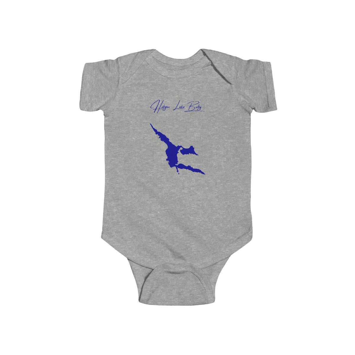 Montana  Hebgen  Lake  Onesie  front  position  view  from  front  heather.webp