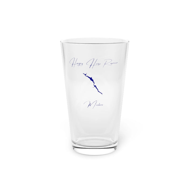 Montana  Hungry  Horse  Reservoir  16oz  Pint  Glass  front  position  view  from  front  16oz.webp