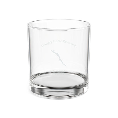 Montana  Hungry  Horse  Reservoir  Engraved  Whiskey  Glass  other  position  view  from  front  10.5oz.webp